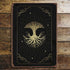 Sun Tarot Reading Card Tree Of Life Metal Wall Sign Plaque