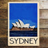 Sydney Australia Travel - Metal Travel Wall Sign (1)