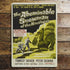 The Abominable Snowman Of The Himalayas - Metal Movie Wall Sign