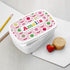 Personalised Girl's Patterned Lunch Box TM161