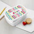 Personalised Girl's Patterned Lunch Box TM165