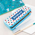 Personalised Boy's Blue Metal Pencil Case Tin TM363