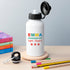 Personalised Child's Powered By Water Bottle TM423