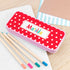 Personalised Girl's Patterned Pink Pencil Case Tin TM614