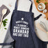 Personalised Blue Denim Cooking Apron TM662