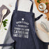 Personalised Blue Denim Cooking Apron TM664