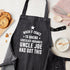 Personalised Grey Denim Baking Apron TM665