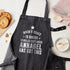 Personalised Grey Denim Baking Apron TM667