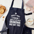 Personalised Blue Denim Baking Apron TM668