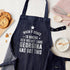 Personalised Blue Denim Baking Apron TM670