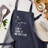 Personalised Blue Denim Can Cook It Apron TM688