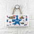 Personalised Kid's Transport White Door Sign