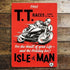 Tt Isle Of Man - Metal Advertising Wall Sign