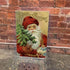 Vintage Christmas Joyful Father Christmas  - Metal Wall Sign