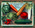 Vintage Veg Vegetable  - Metal Sign Plaque