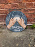 Wash Your Hands Circle - Metal Street Sign Wall Sign