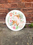 Watercolour Cute Animals  Circle - Metal Street Sign Wall Sign