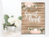 Wedding  Guest Book -  Metal Wall Sign