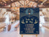 Wedding Order Of Day  Art Deco Art Deco -  Extra Large  Metal Wall Sign