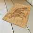 Wildfox Wood Effect - Metal Botanical Wall Sign