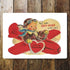 You Rate Sky-High With Me!  Let'S Be Valentines  - Metal Travel Wall Sign